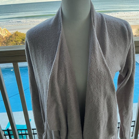 Barefoot Dreams CozyChic Lite® Island Wrap Cardigan - Picture 6 of 15
